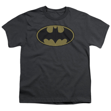 DC Batman Little Logos - Youth T-Shirt Youth T-Shirt (Ages 8-12) Batman