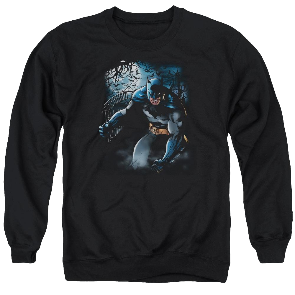 Batman Light Of The Moon - Men's Crewneck Sweatshirt Men's Crewneck Sweatshirt Batman