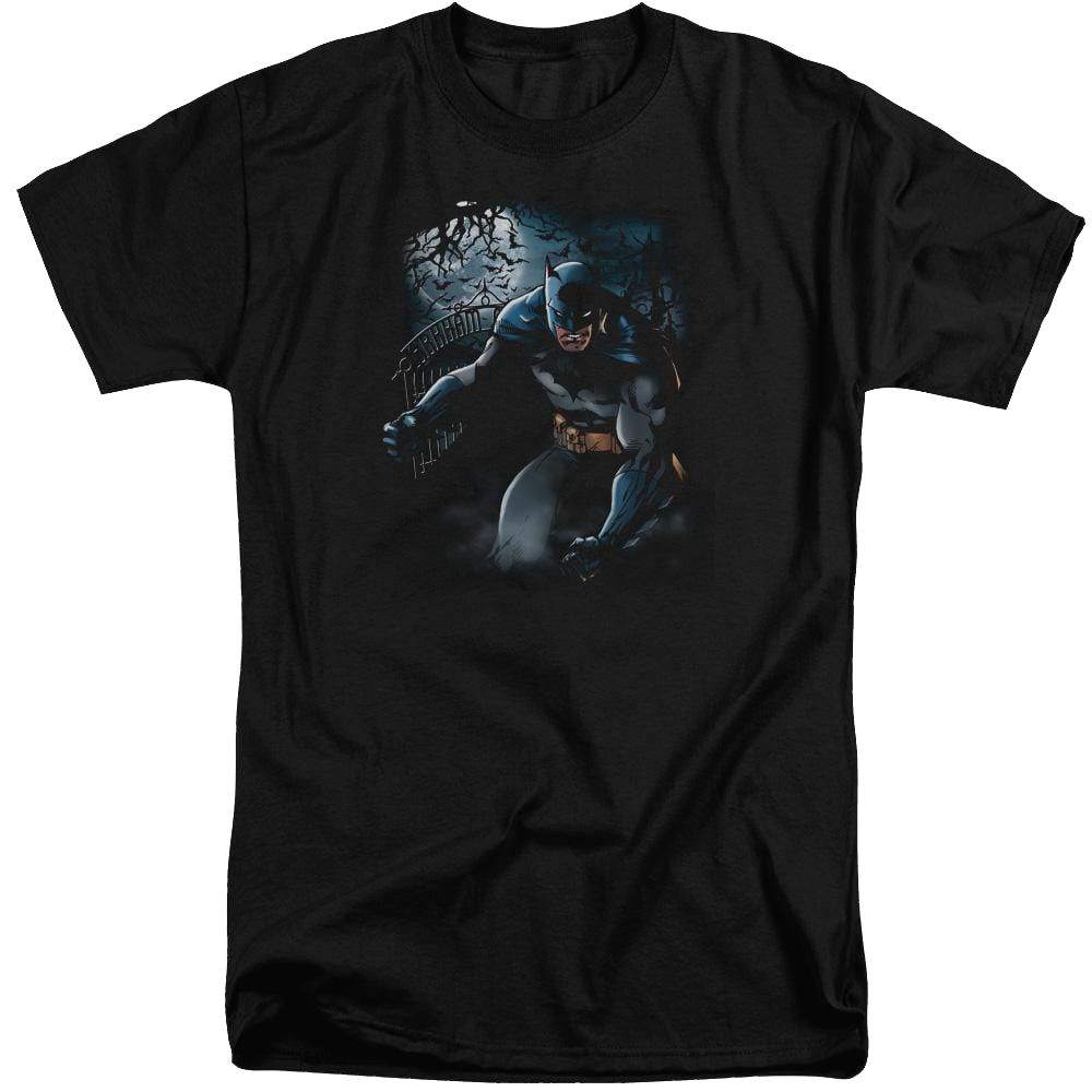 Batman Light Of The Moon - Men's Tall Fit T-Shirt Men's Tall Fit T-Shirt Batman