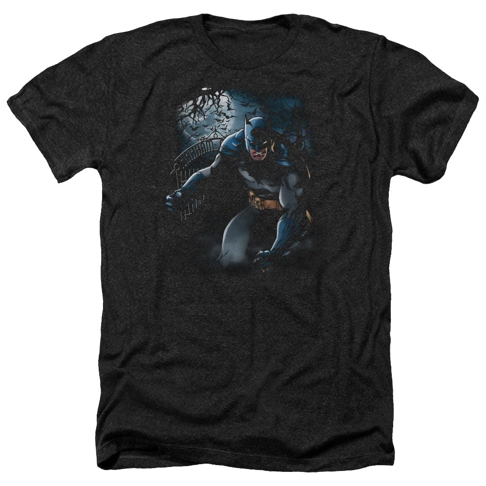 Batman Light Of The Moon - Men's Heather T-Shirt Men's Heather T-Shirt Batman
