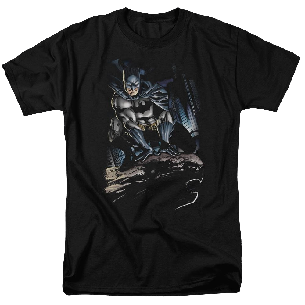 Batman Perched - Men's Regular Fit T-Shirt Men's Regular Fit T-Shirt Batman