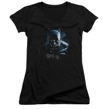 Batman Dont Mess With The Bat - Juniors V-Neck T-Shirt Juniors V-Neck T-Shirt Batman
