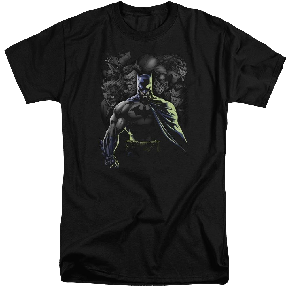 Batman Villains Unleashed - Men's Tall Fit T-Shirt Men's Tall Fit T-Shirt Batman