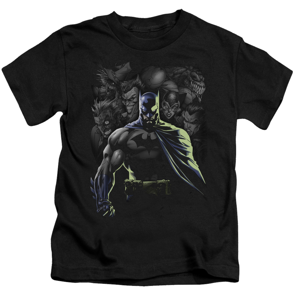 DC Batman Villains Unleashed - Kid's T-Shirt Kid's T-Shirt (Ages 4-7) Batman