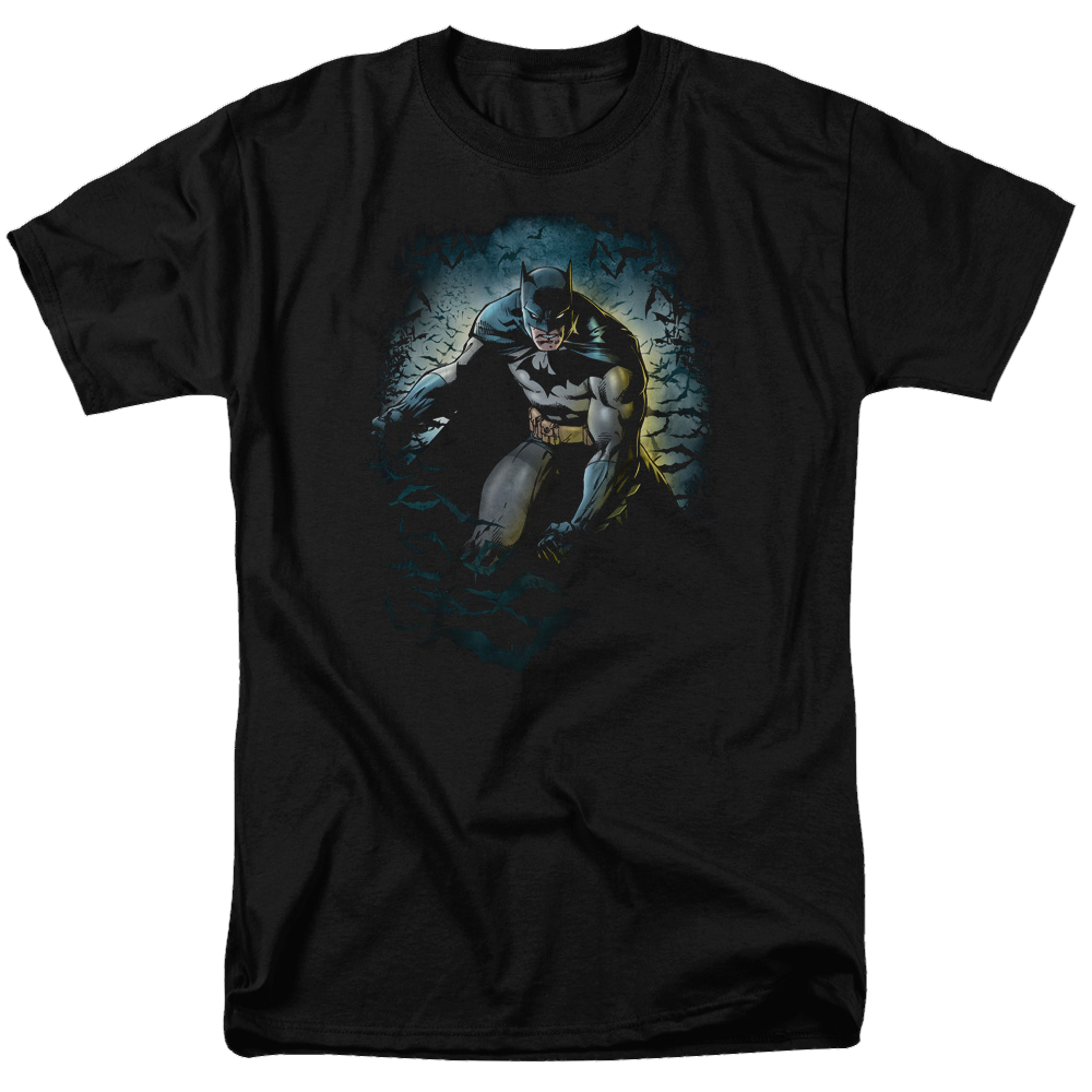 Batman Bat Cave - Men's Regular Fit T-Shirt Men's Regular Fit T-Shirt Batman