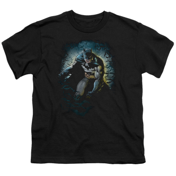 DC Batman Bat Cave - Youth T-Shirt Youth T-Shirt (Ages 8-12) Batman