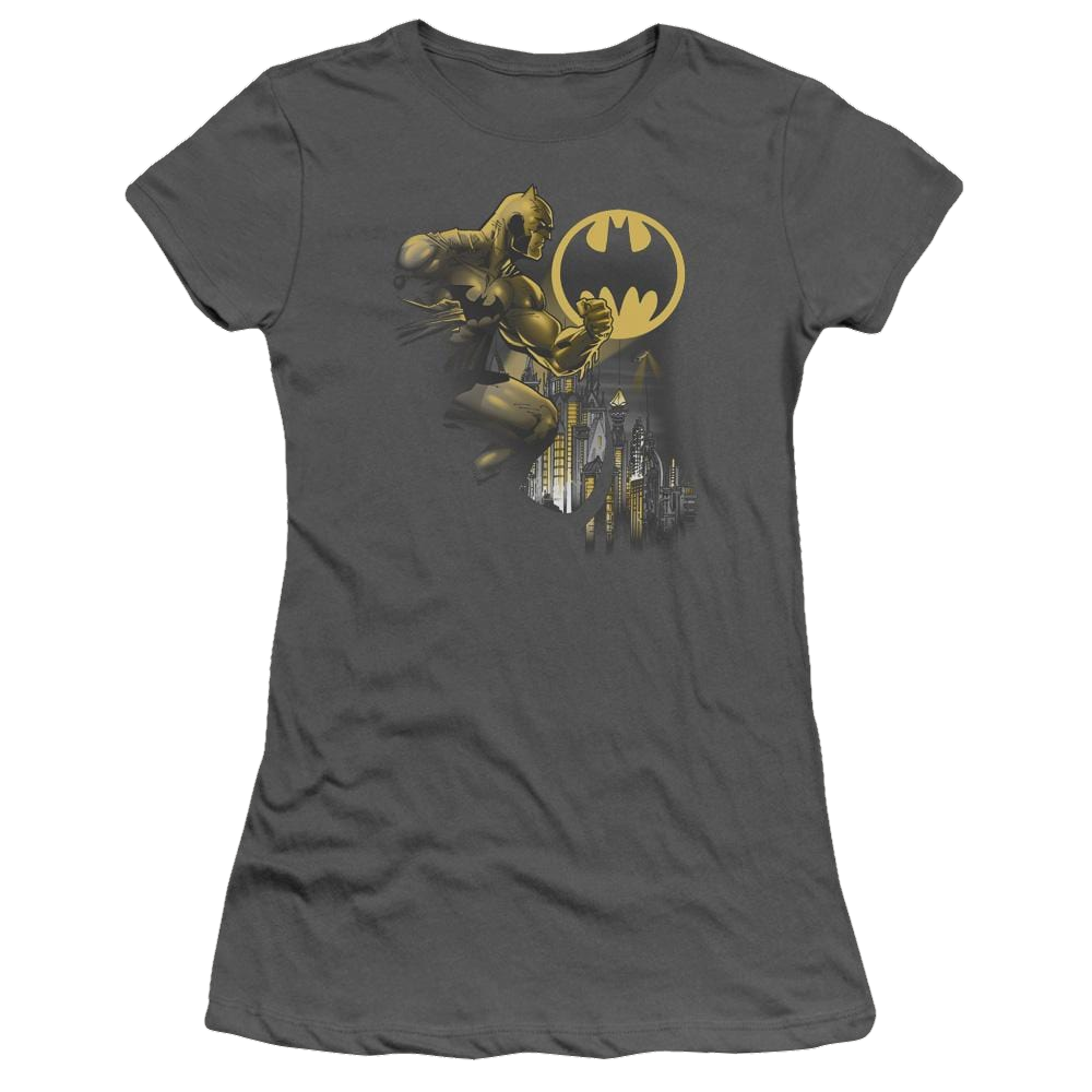 Batman Bat Signal - Juniors T-Shirt Juniors T-Shirt Batman