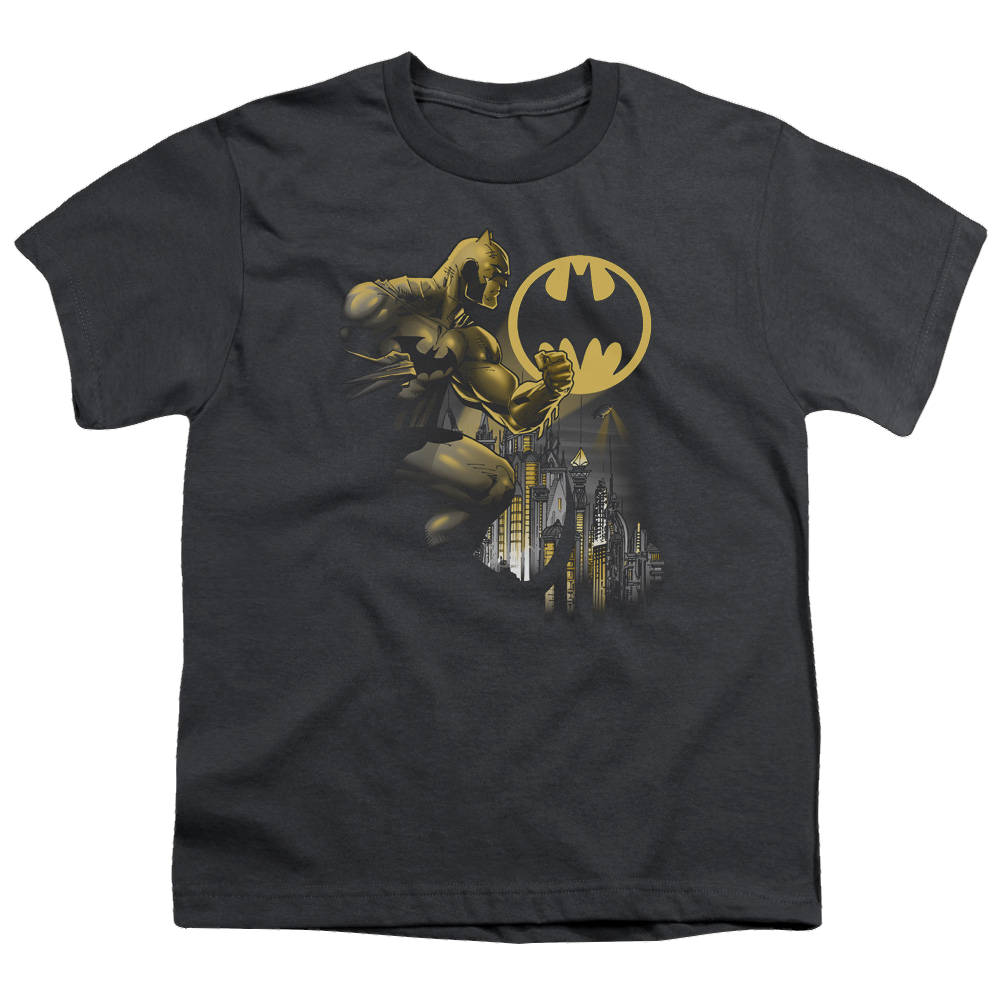 DC Batman Bat Signal - Youth T-Shirt Youth T-Shirt (Ages 8-12) Batman