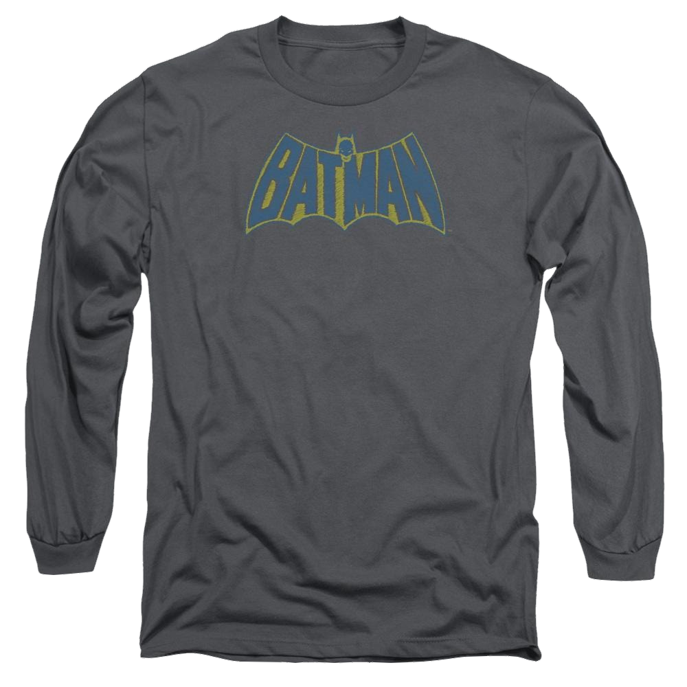 Batman Sketch Logo - Men's Long Sleeve T-Shirt Men's Long Sleeve T-Shirt Batman