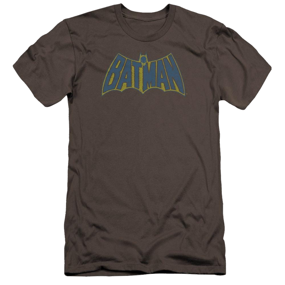 Batman Sketch Logo - Men's Premium Slim Fit T-Shirt Men's Premium Slim Fit T-Shirt Batman