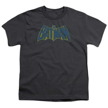 DC Batman Sketch Logo - Youth T-Shirt Youth T-Shirt (Ages 8-12) Batman