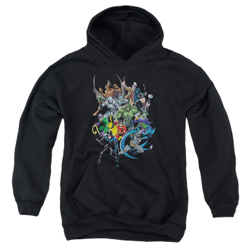 DC Batman Saints And Psychos - Youth Hoodie Youth Hoodie (Ages 8-12) Batman