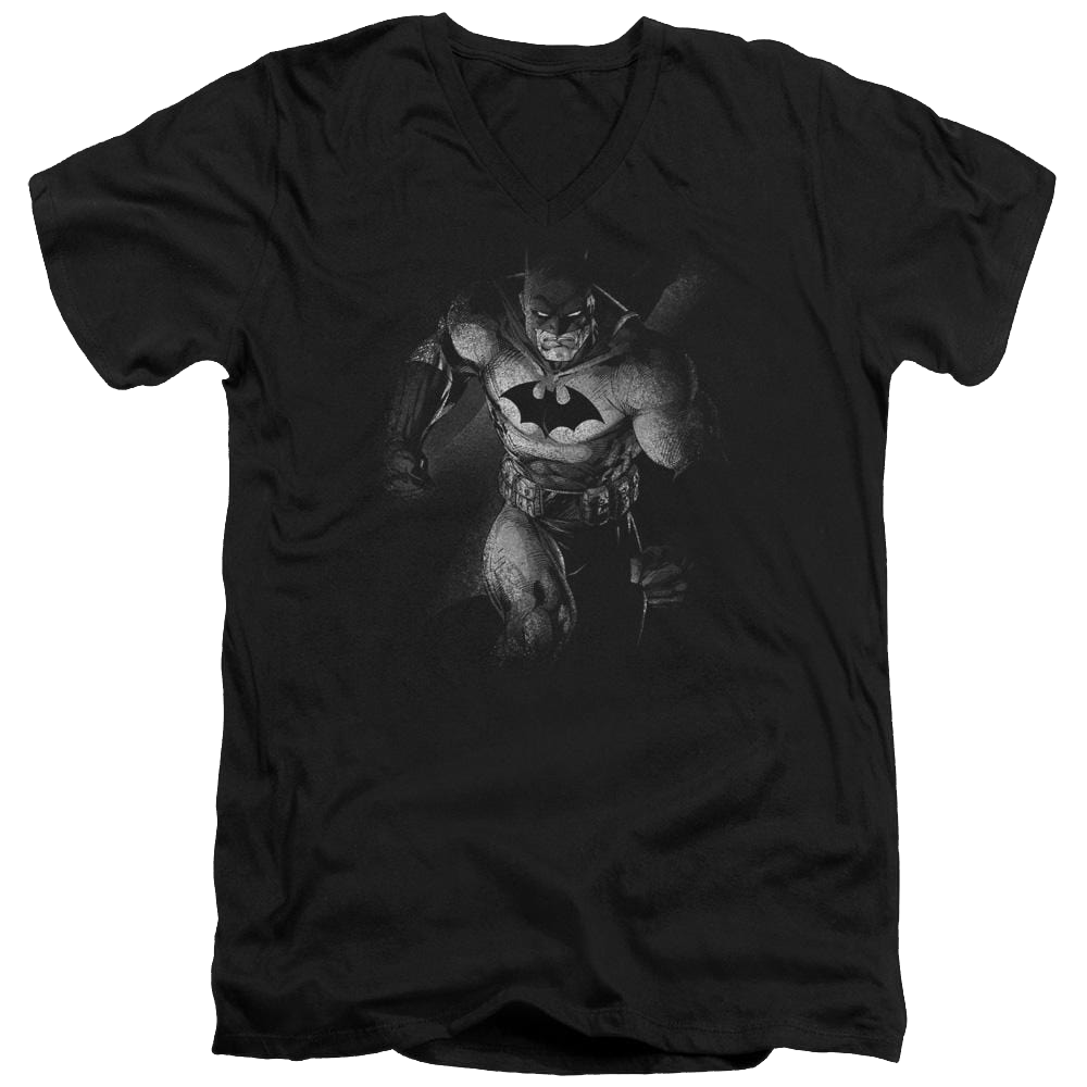 Batman Materialized - Men's V-Neck T-Shirt Men's V-Neck T-Shirt Batman