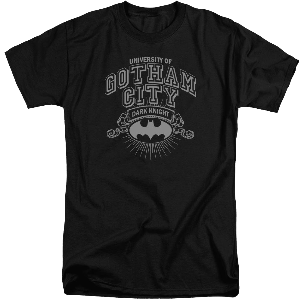 Batman University Of Gotham - Men's Tall Fit T-Shirt Men's Tall Fit T-Shirt Batman