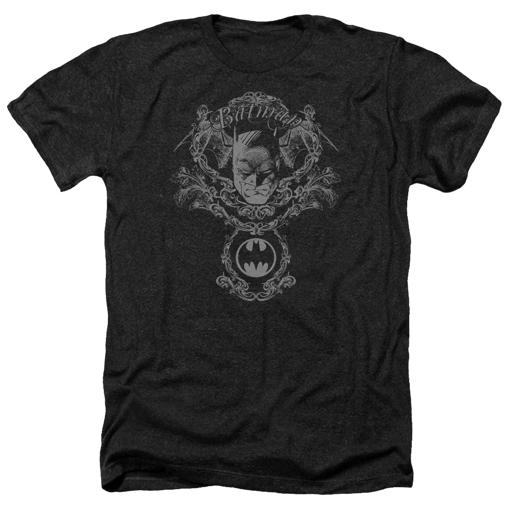 Batman Dark Knight Heraldry - Men's Heather T-Shirt Men's Heather T-Shirt Batman