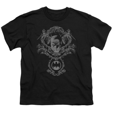 DC Batman Dark Knight Heraldry - Youth T-Shirt Youth T-Shirt (Ages 8-12) Batman