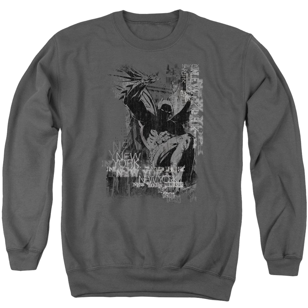 Batman The Knight Life - Men's Crewneck Sweatshirt Men's Crewneck Sweatshirt Batman