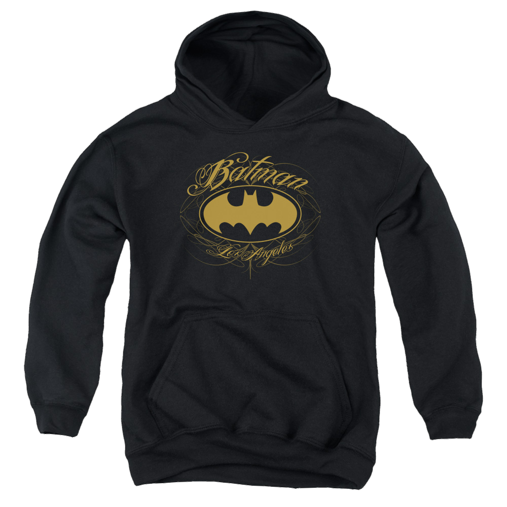 DC Batman Batman La - Youth Hoodie Youth Hoodie (Ages 8-12) Batman