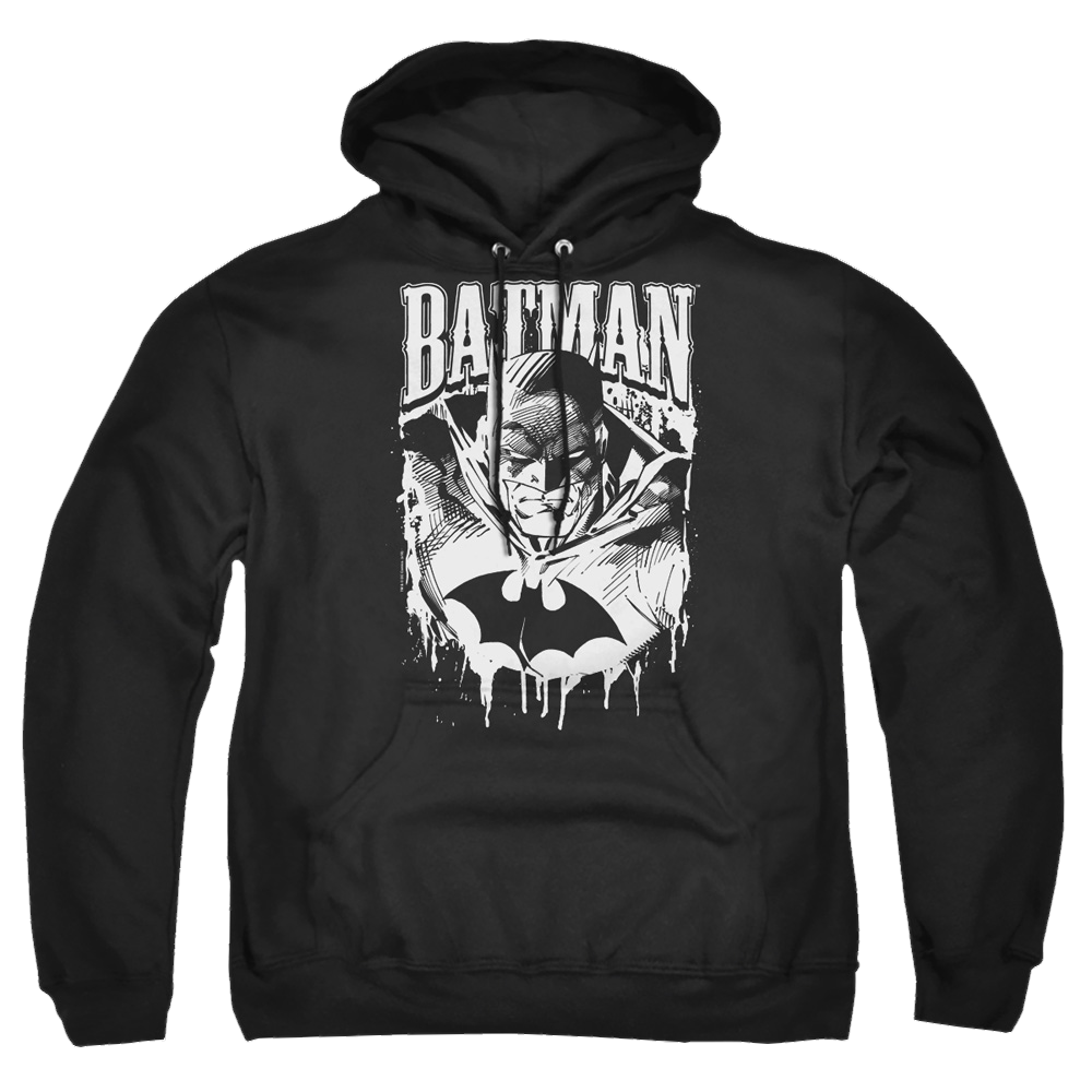 Batman Bat Metal - Pullover Hoodie Pullover Hoodie Batman