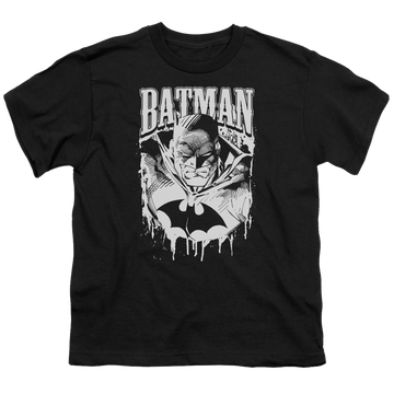 DC Batman Bat Metal - Youth T-Shirt Youth T-Shirt (Ages 8-12) Batman