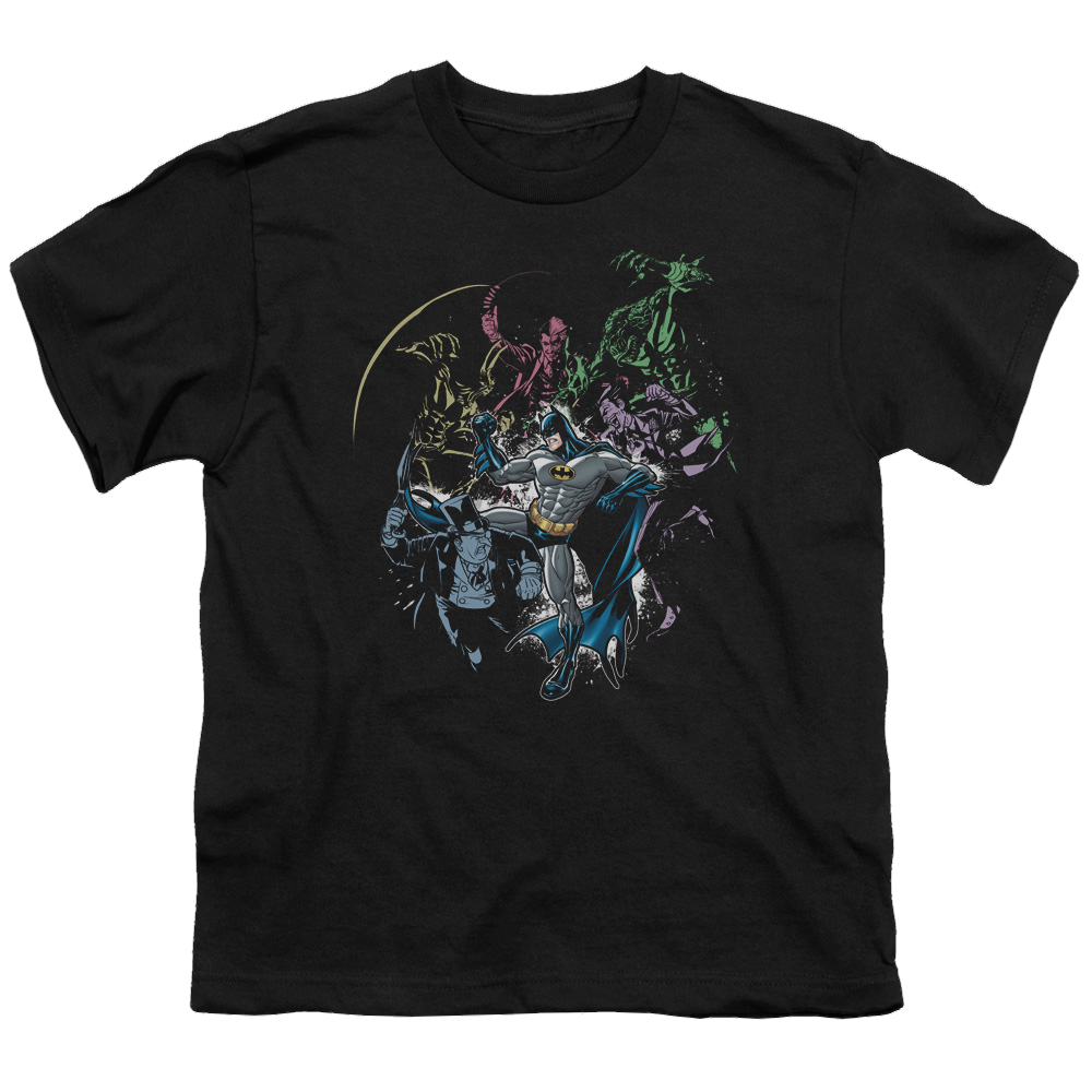 DC Batman Surrounded - Youth T-Shirt Youth T-Shirt (Ages 8-12) Batman