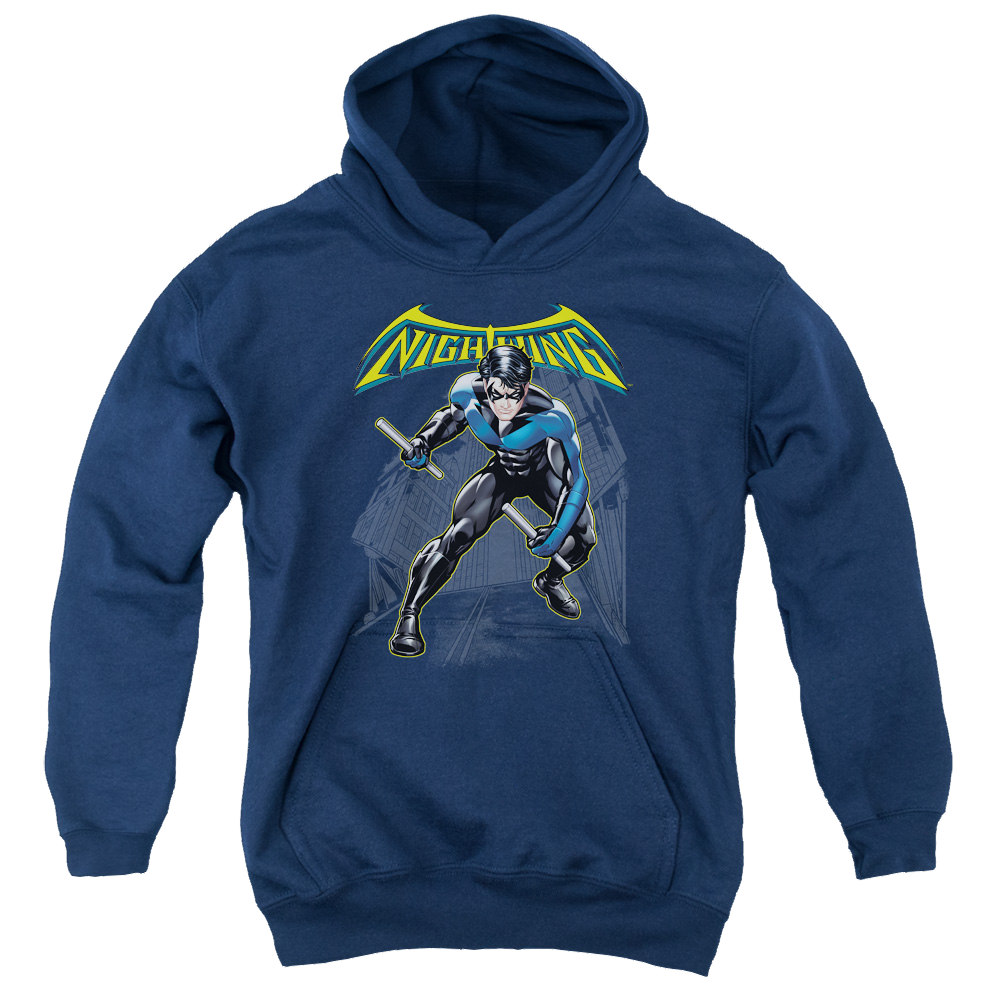 Nightwing Nightwing - Youth Hoodie Youth Hoodie (Ages 8-12) Nightwing