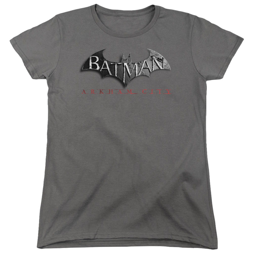 Batman - Arkham Logo - Women's T-Shirt Women's T-Shirt Batman