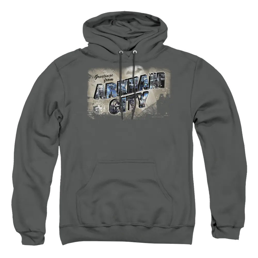 Batman - Arkham Greetings From Arkham - Pullover Hoodie Batman