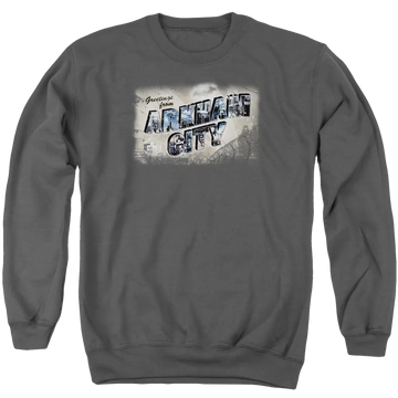 Batman - Arkham Greetings From Arkham - Men's Crewneck Sweatshirt Batman