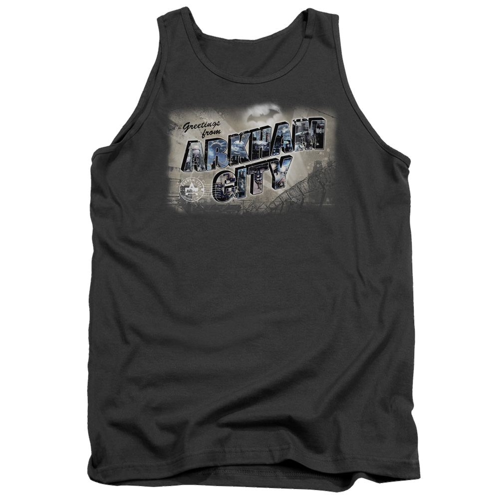 Batman - Arkham Greetings From Arkham Men's Tank Men's Tank Batman