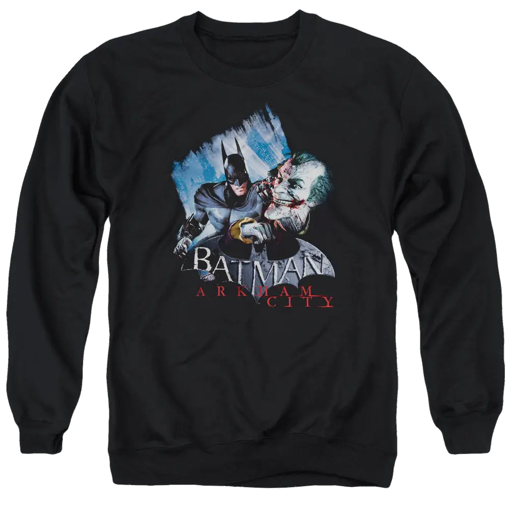 Batman - Arkham Joke's On You! - Men's Crewneck Sweatshirt Batman