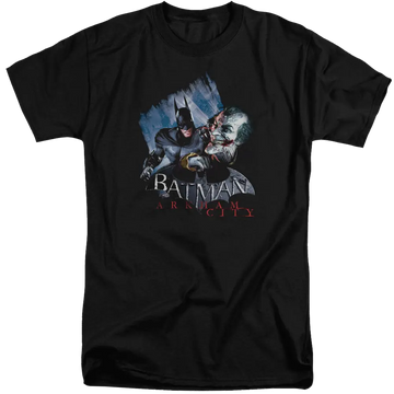 Batman - Arkham Jokes On You! - Men's Tall Fit T-Shirt Batman
