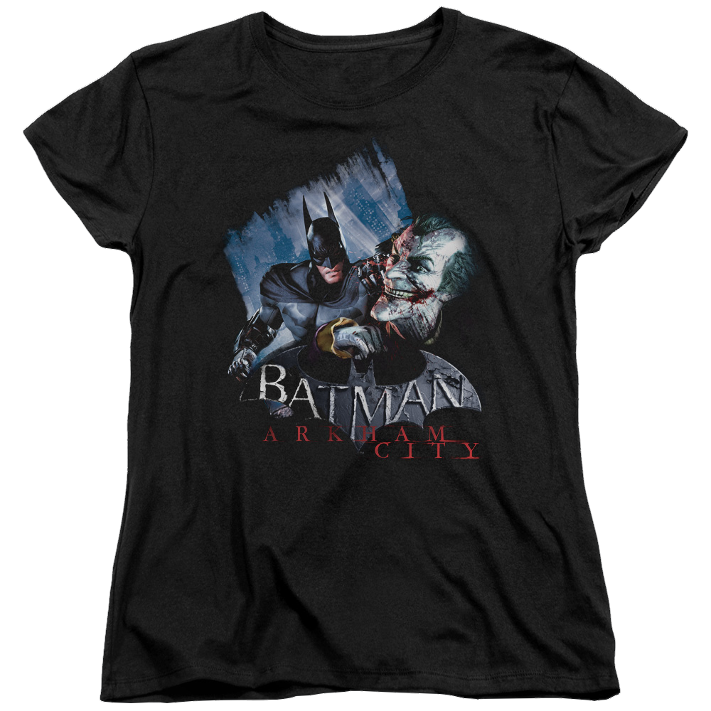 Batman - Arkham Jokes On You! - Women's T-Shirt Women's T-Shirt Batman