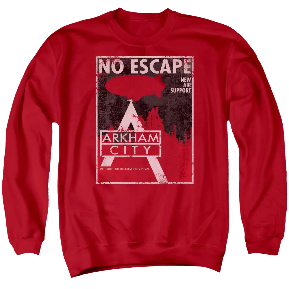 Batman - Arkham No Escape - Men's Crewneck Sweatshirt Batman