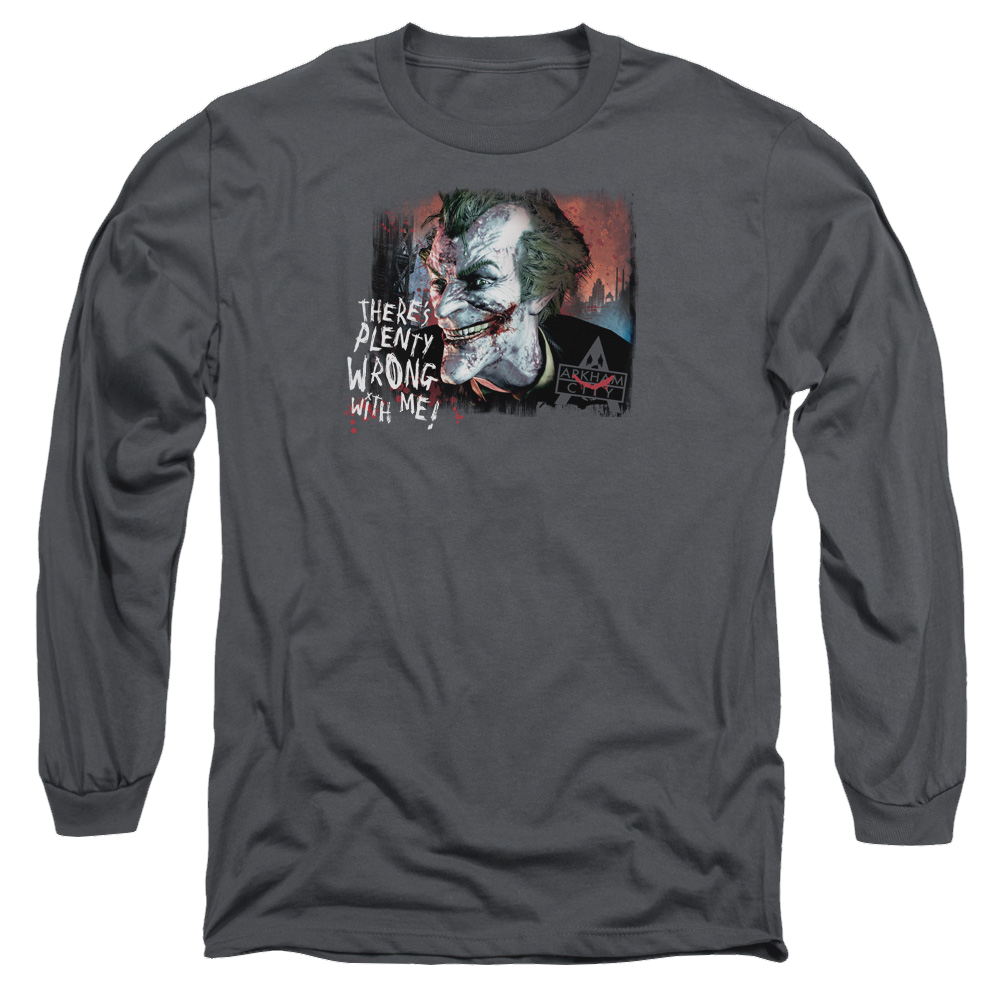 Batman - Arkham Plenty Wrong - Men's Long Sleeve T-Shirt Men's Long Sleeve T-Shirt Batman