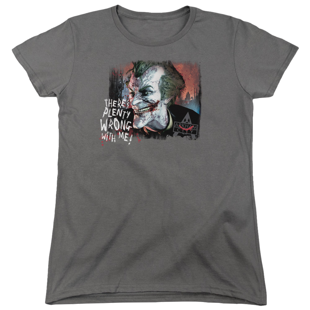 Batman - Arkham Plenty Wrong - Women's T-Shirt Women's T-Shirt Batman