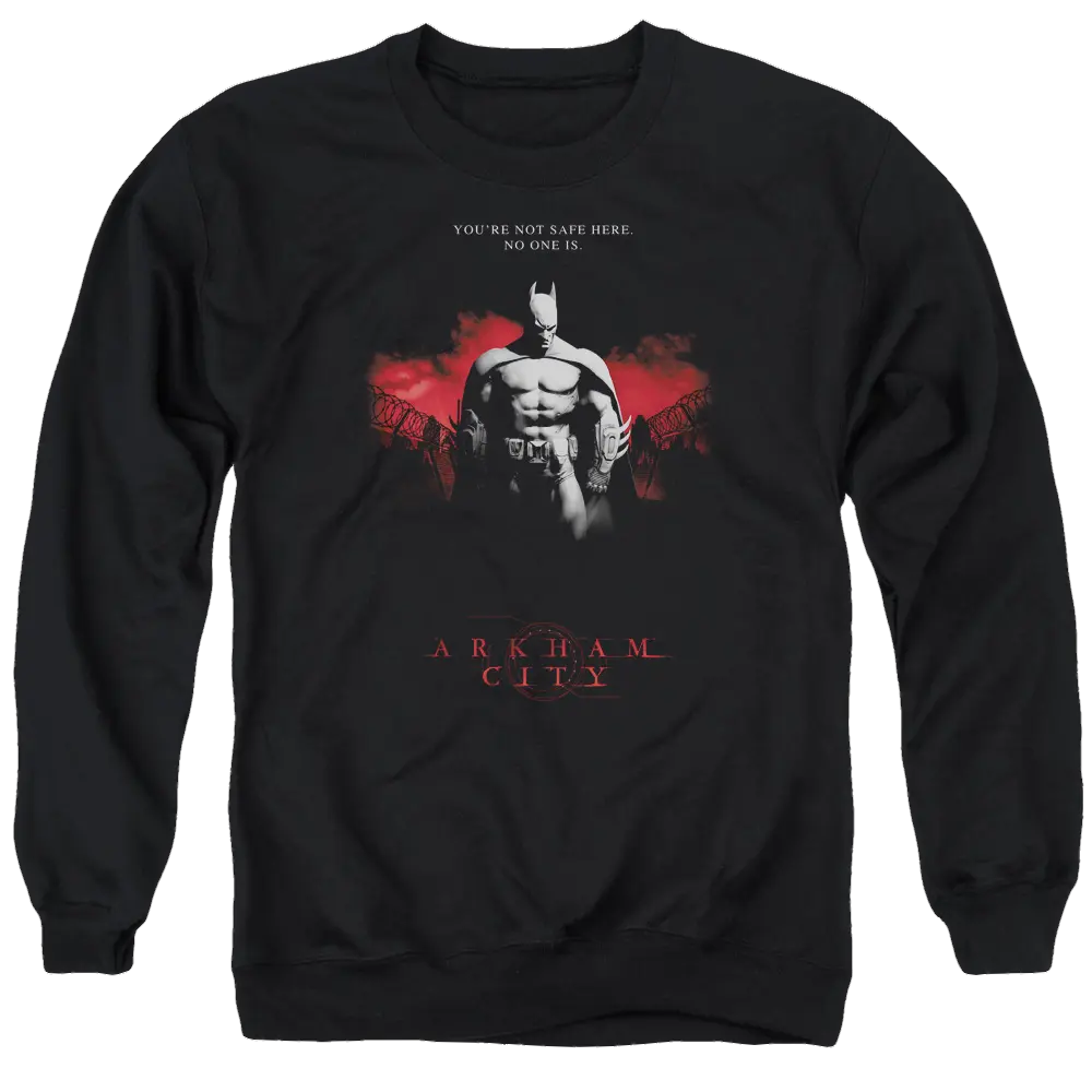 Batman - Arkham Standing Strong - Men's Crewneck Sweatshirt Batman