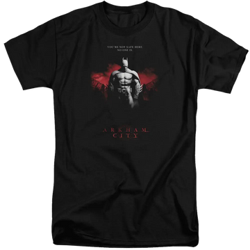Batman - Arkham Standing Strong - Men's Tall Fit T-Shirt Batman