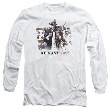 Batman - Arkham We Want You - Men's Long Sleeve T-Shirt Men's Long Sleeve T-Shirt Batman