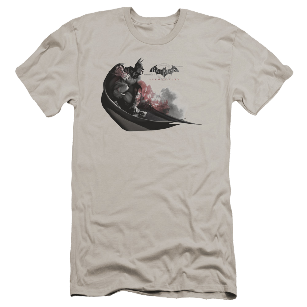 Batman - Arkham Ready To Pounce - Men's Premium Slim Fit T-Shirt Men's Premium Slim Fit T-Shirt Batman