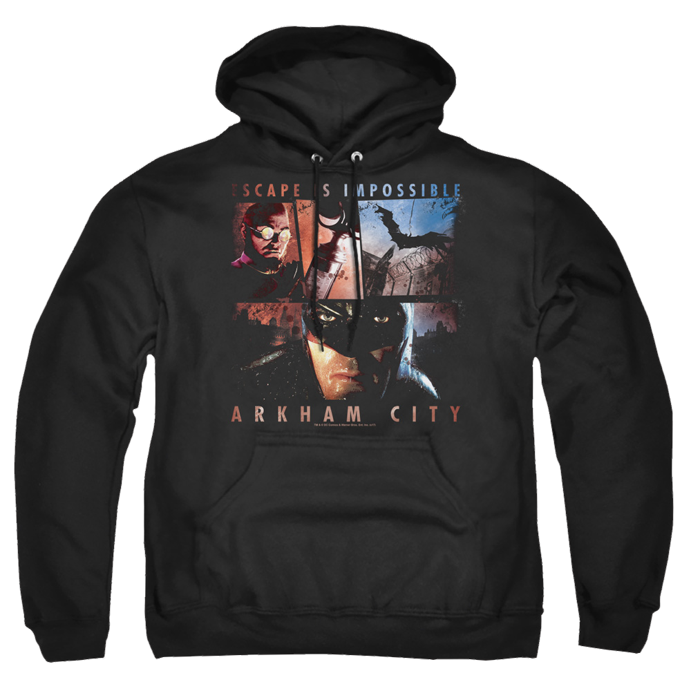 Batman - Arkham Escape Is Impossible - Pullover Hoodie Pullover Hoodie Batman