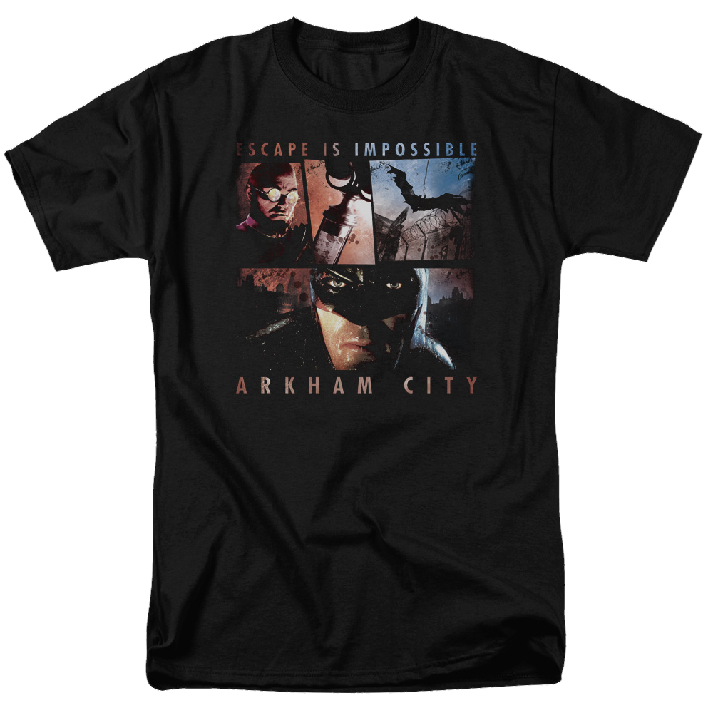 Batman - Arkham Escape Is Impossible - Men's Regular Fit T-Shirt Men's Regular Fit T-Shirt Batman