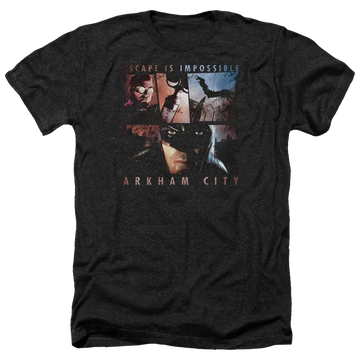 Batman - Arkham Escape Is Impossible - Men's Heather T-Shirt Batman