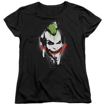 Batman - Arkham Spraypaint Smile - Women's T-Shirt Women's T-Shirt Batman