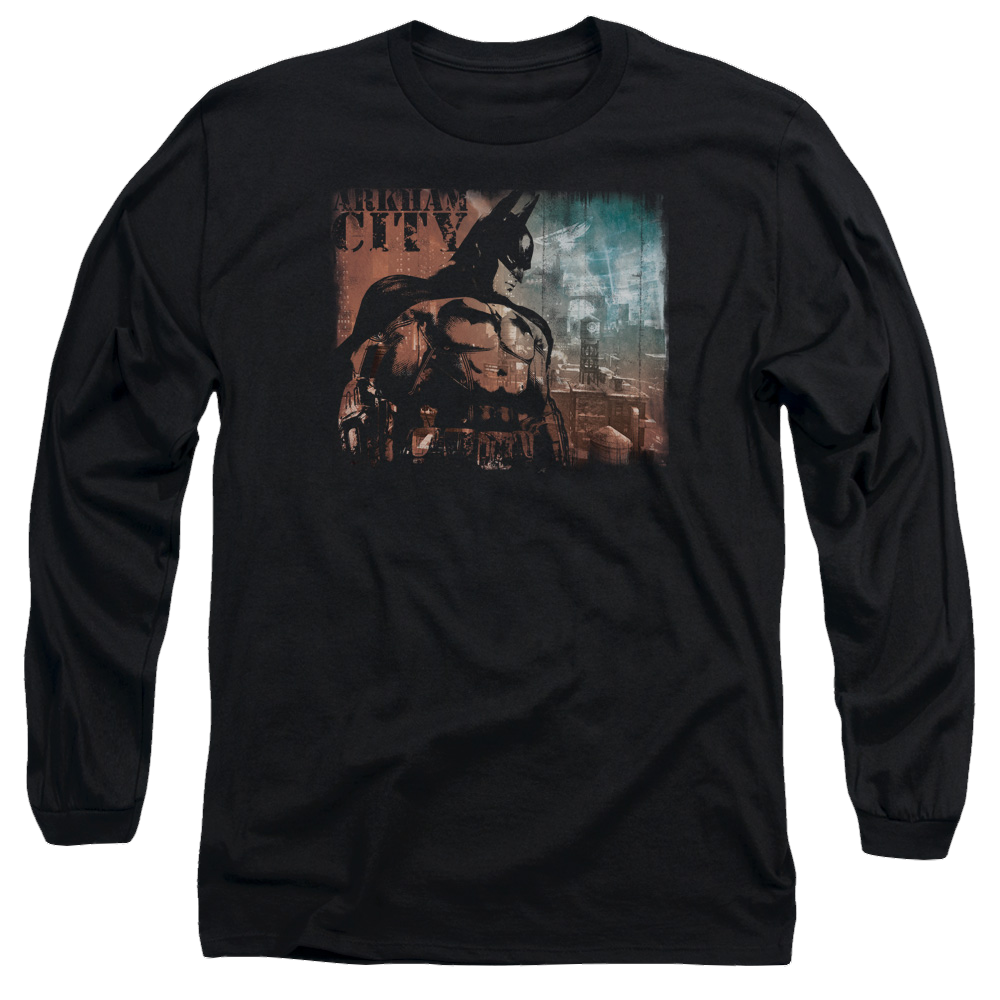 Batman - Arkham City Knockout - Men's Long Sleeve T-Shirt Men's Long Sleeve T-Shirt Batman