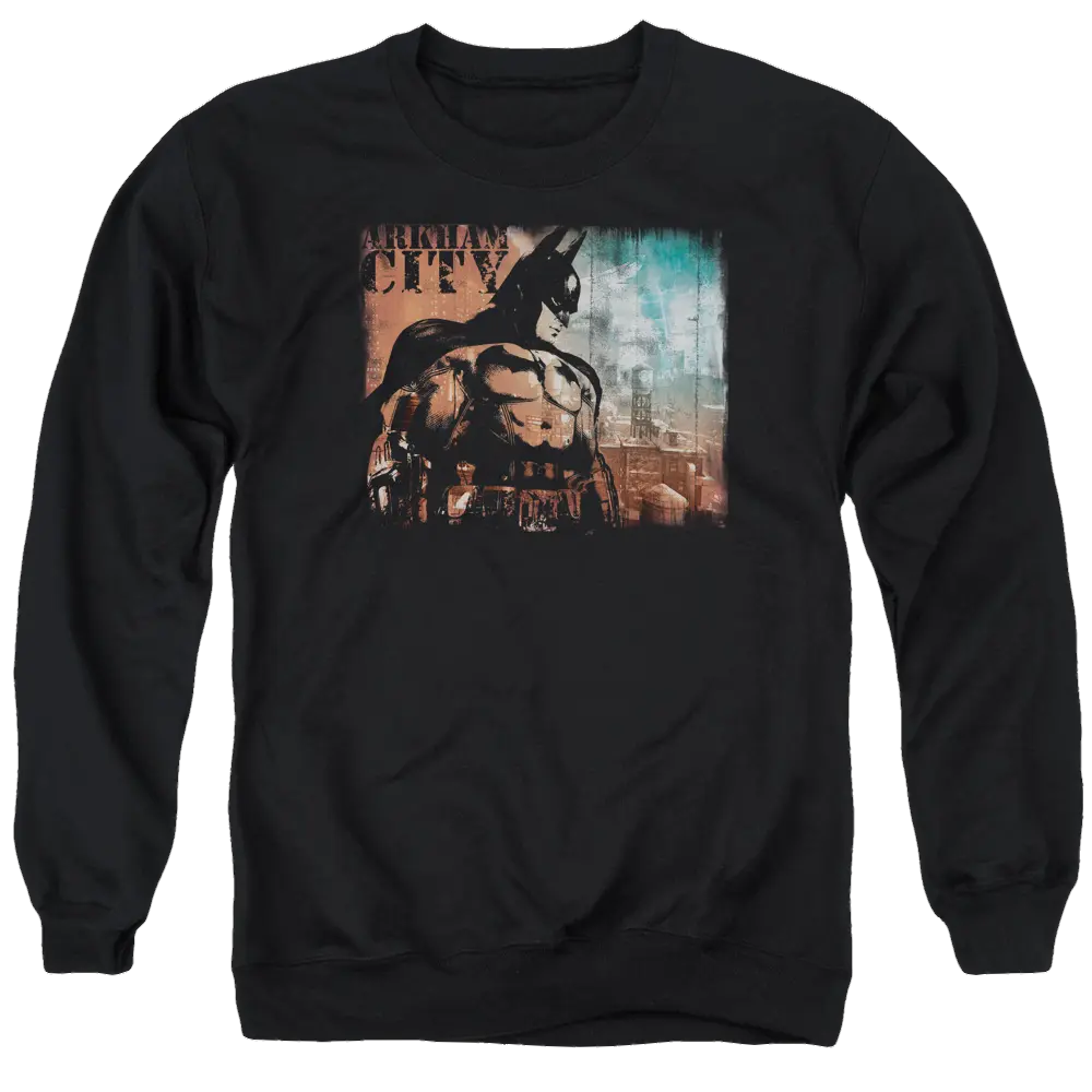 Batman - Arkham City Knockout - Men's Crewneck Sweatshirt Batman
