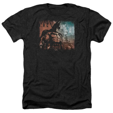 Batman - Arkham City Knockout - Men's Heather T-Shirt Batman