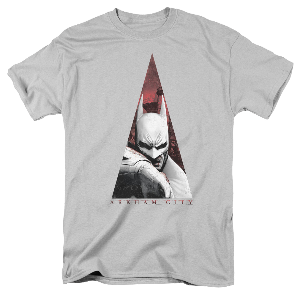 Batman Arkham City Bat Triangle - Men's Regular Fit T-Shirt Men's Regular Fit T-Shirt Batman