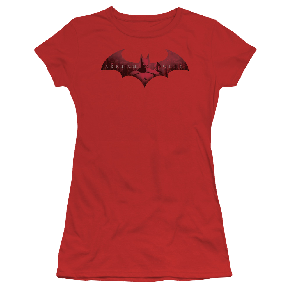 Batman - Arkham In The City - Juniors T-Shirt Juniors T-Shirt Batman