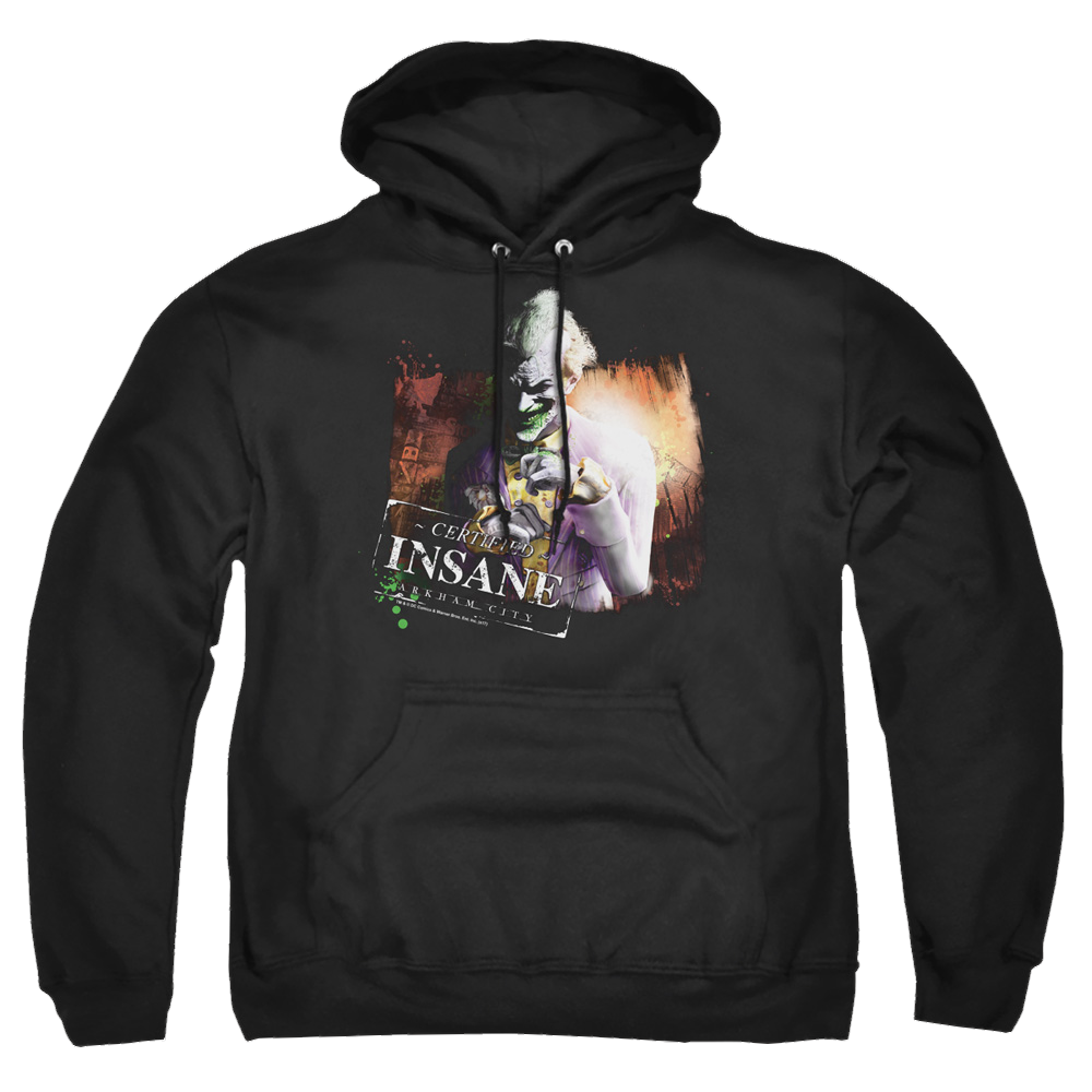 Batman - Arkham Certified Insane - Pullover Hoodie Pullover Hoodie Batman